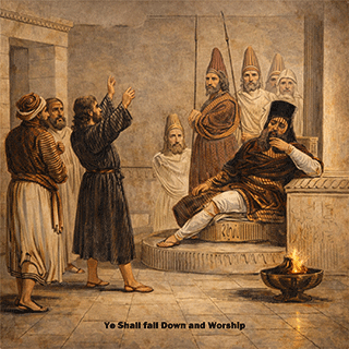 Ye Shall fall down and worship