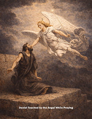 Daniel Touched by an Angel while Praying