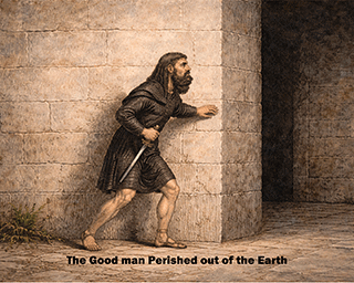 The Good Man Perished out of the earth