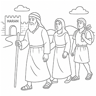 Abram leaving Haran