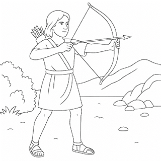 Ishmael the archer