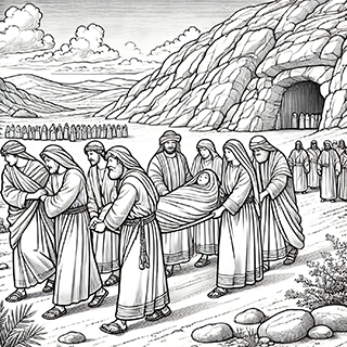 Sarah's burial