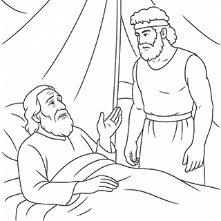 Esau learning Jacob had decieved his father