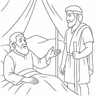 Isaac sending Esau to hunt for vension