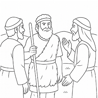 Messengers sent to Esau