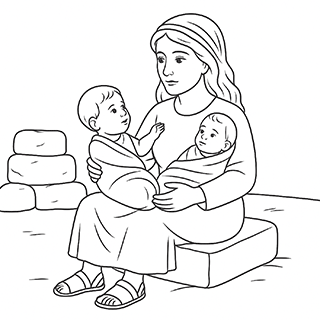 Tamar and her twins
