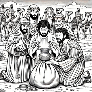 Silver cup in Benjamin's sack
