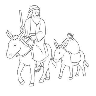 Jacob traveling to Eygpt