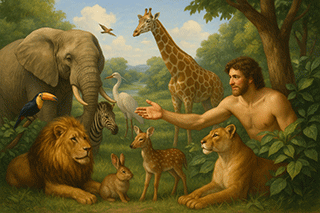 Adam Naming the Animals