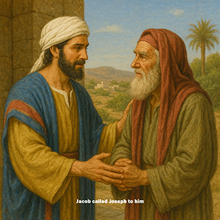 Jacob called Joseph to him
