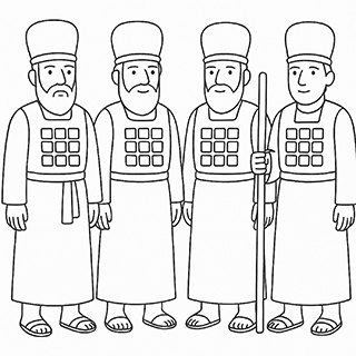 Nadab, Abihu, Eleazer and Ithamar