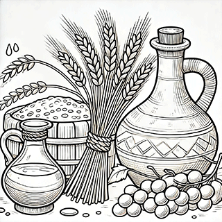 Oil, Wine and Wheat