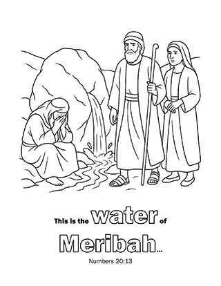 Water at Meribah