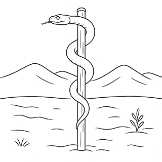 Serpent on a Pole