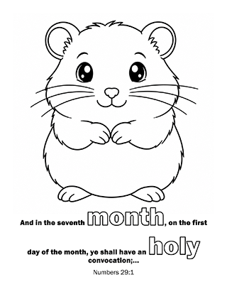 And in the seventh month