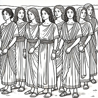 Midian women captives