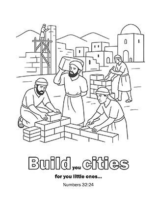 Isrealites Building Cities