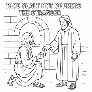 Thou shalt not oppress the stranger