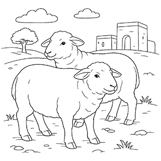 Fat lambs