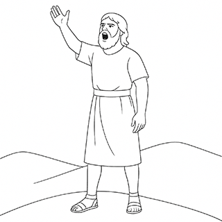 Jotham Crying on the top of the Mountain