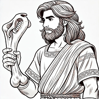 Samson with a Jawbone