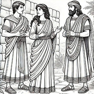 Rahab and the two spies