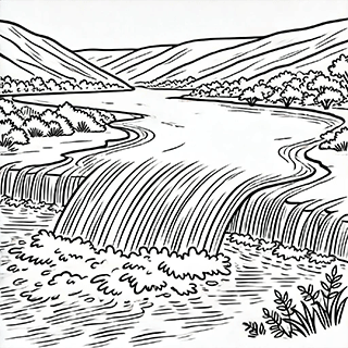 Jordan River Overflowing its Banks