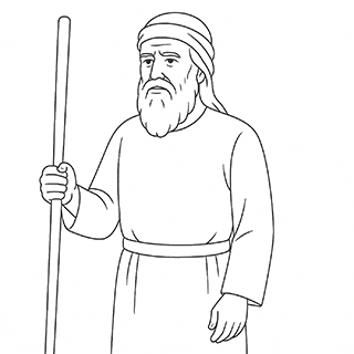Joshua as a old man
