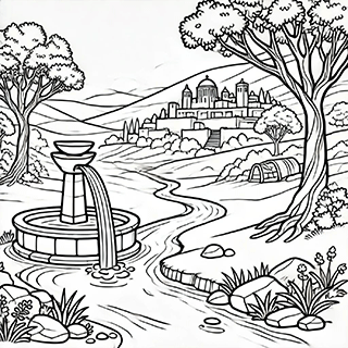 Nephtoah Fountain of Water