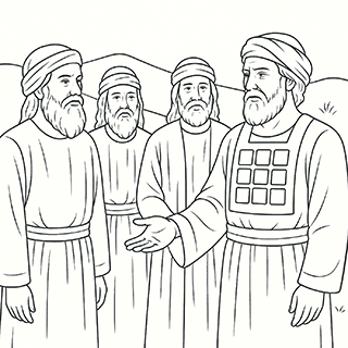 Levities and Eleazer Came to Joshua