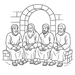 Elders at the Gate of the City