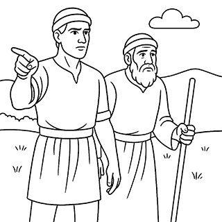 Saul and his Servant Looking for the Asses
