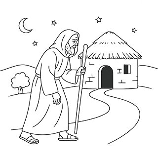 Samuel Going to the Witchs House