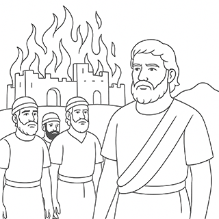 David and his men Returning to Ziklag
