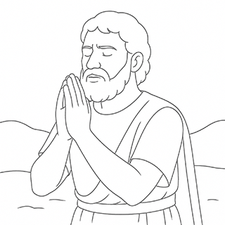 David Praying