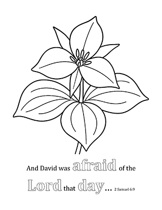And David was afraid