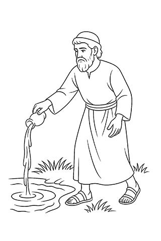 Elisha Healing the Bitter Waters