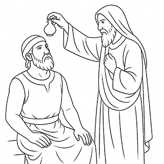 Prophet Anointing Jehu as King