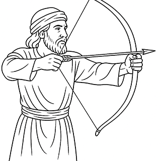 Joash Shooting an Arrow