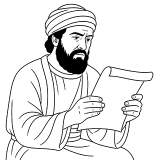 Hezekiah Reading a Letter