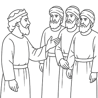 David Sending Servants to Hanun King of Ammon