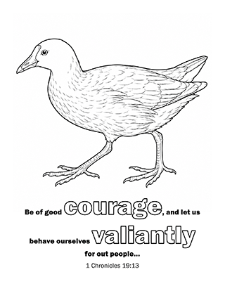 Be of courage