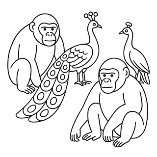 Apes and Peacocks