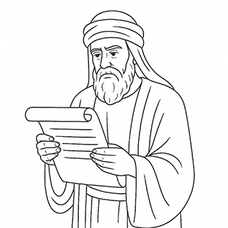 Writing Brought to the King from Elijah