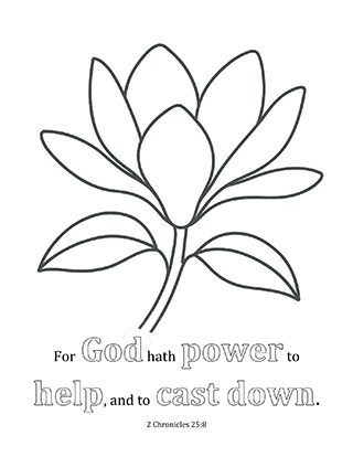 For God hath power