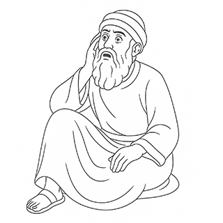 Ezra Sitting Astonished