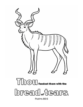 Thou feedest