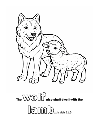 The wolf also
