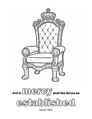 And in mercy