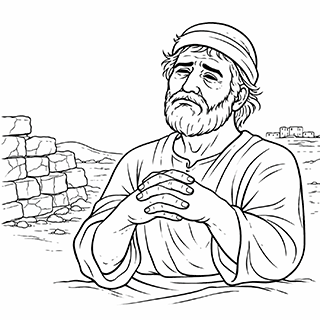 Fool foldeth his hands together